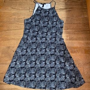black and gray forever 21 dress